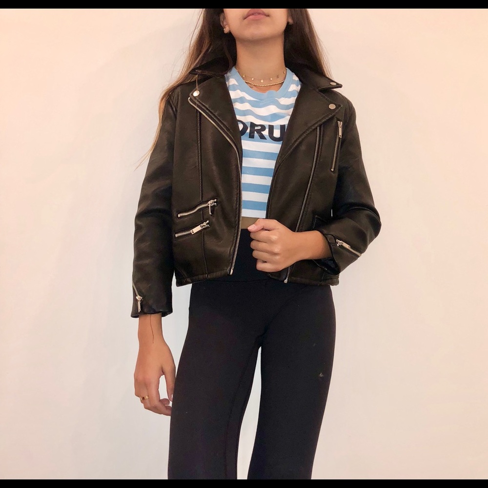 leather jacket